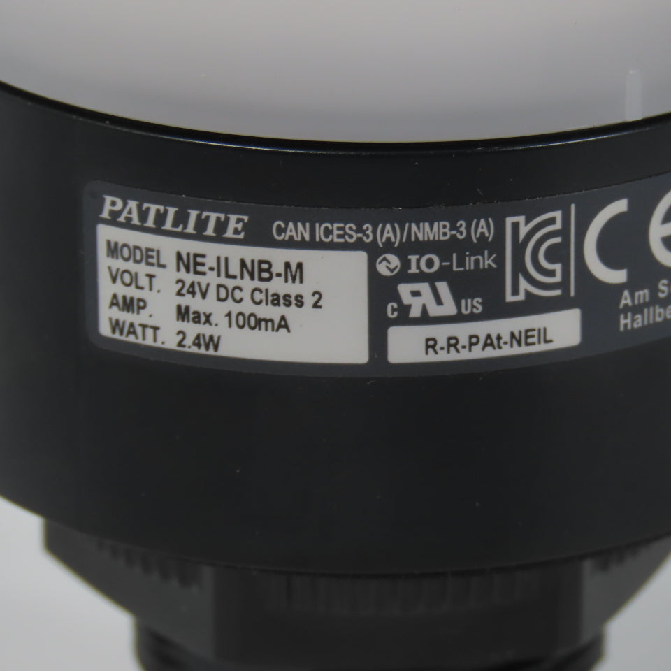 Patlite NE-ILNB-M Signal Beacon 24VDC IO-Link W/ Buzzer