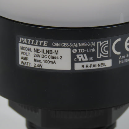 Patlite NE-ILNB-M Signal Beacon 24VDC IO-Link W/ Buzzer