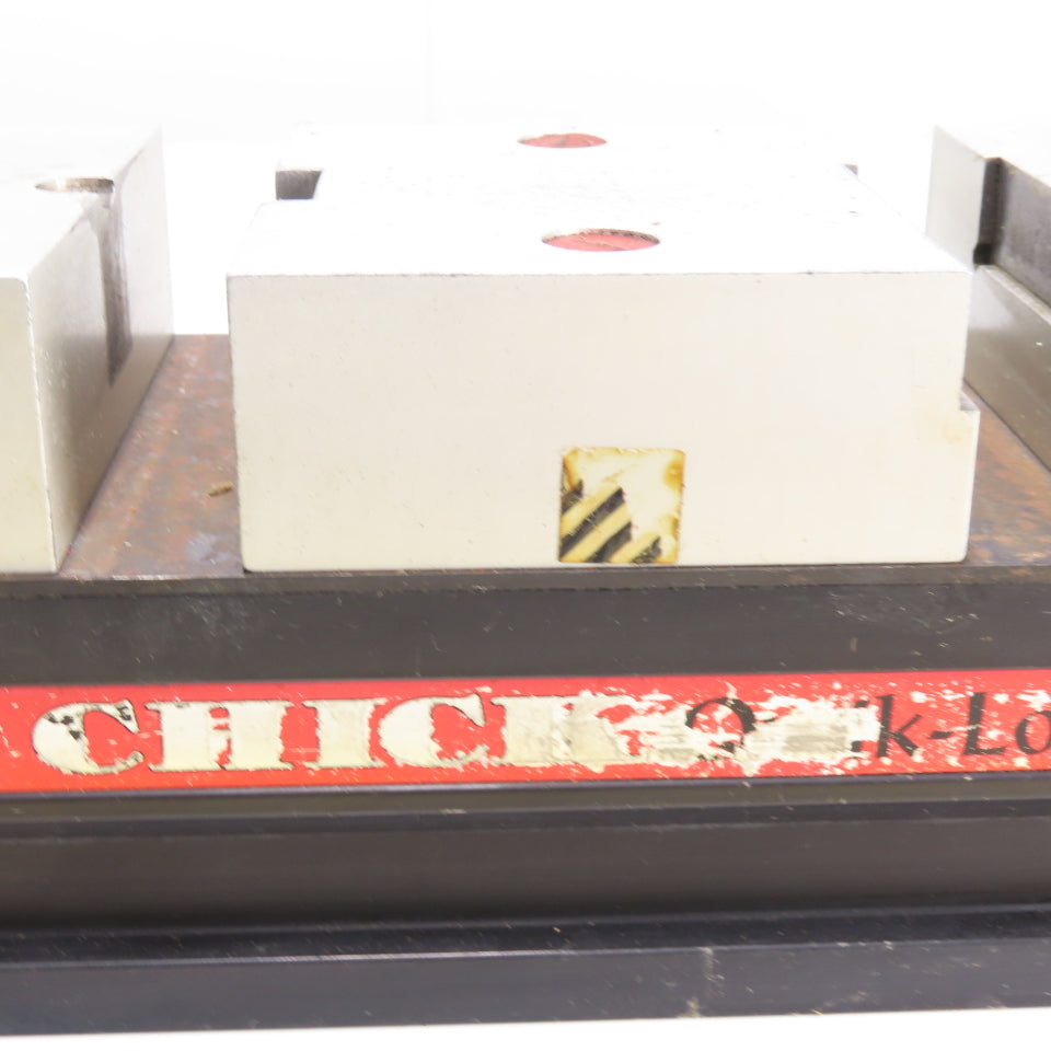 Chick MBAS1550 Qwik-Lok 6" Aluminum Double Lock Machinist Vise 19-5/8" OAL
