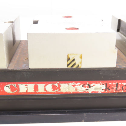 Chick MBAS1550 Qwik-Lok 6" Aluminum Double Lock Machinist Vise 19-5/8" OAL