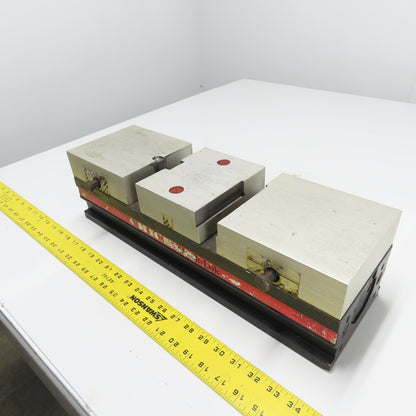 Chick MBAS1550 Qwik-Lok 6" Aluminum Double Lock Machinist Vise 19-5/8" OAL