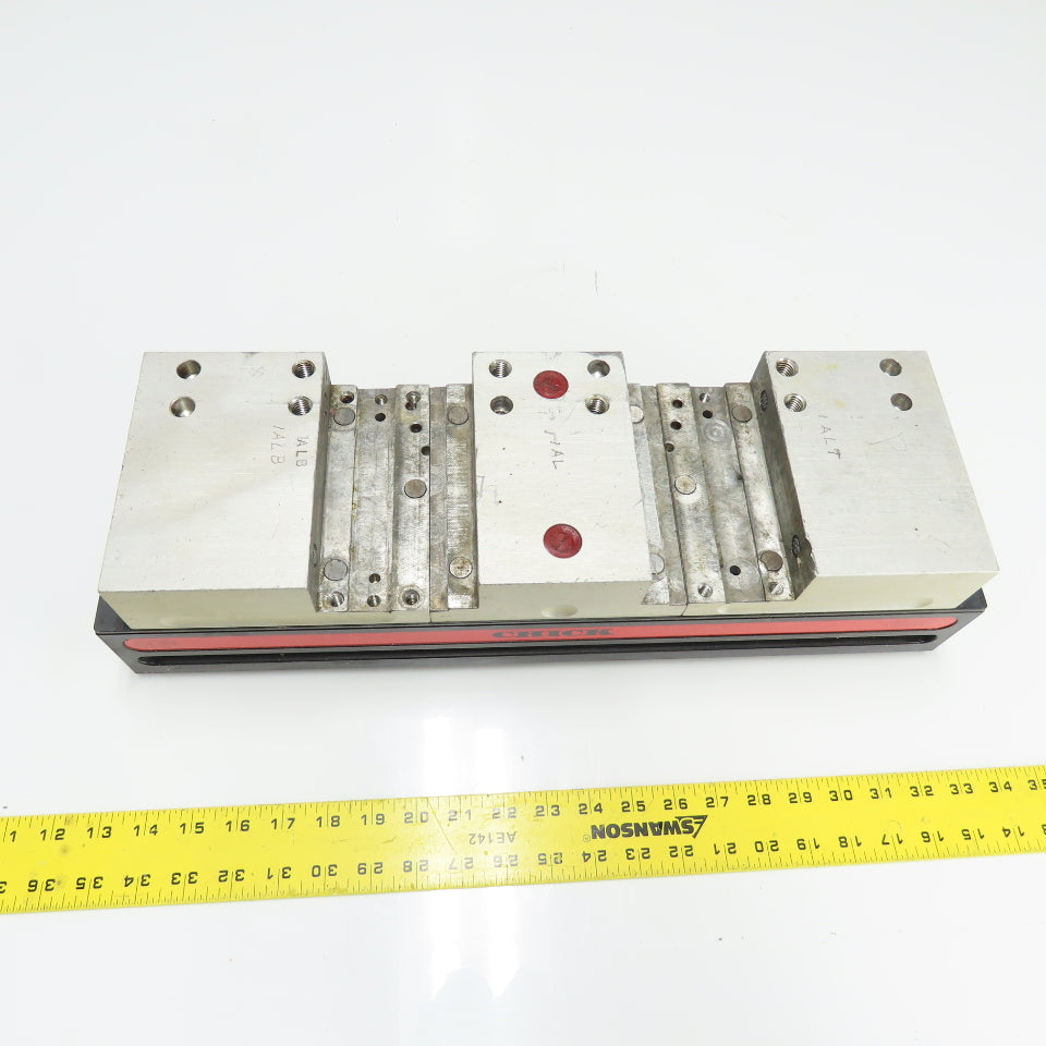 Chick 5QL1550 Qwik-Lok 6" Aluminum Double Lock Machinist Vise 19-3/4" OAL