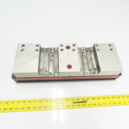 Chick 5QL1550 Qwik-Lok 6" Aluminum Double Lock Machinist Vise 19-3/4" OAL