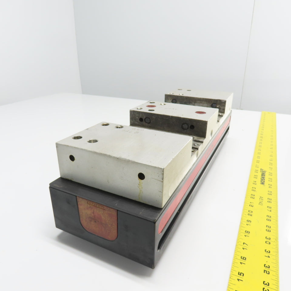 Chick 5QL1550 Qwik-Lok 6" Aluminum Double Lock Machinist Vise 19-3/4" OAL