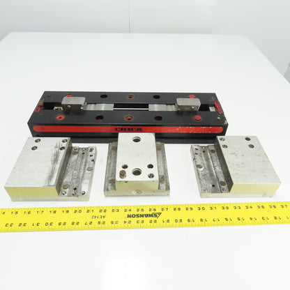 Chick 5QL1550 Qwik-Lok 6" Aluminum Double Lock Machinist Vise 19-3/4" OAL