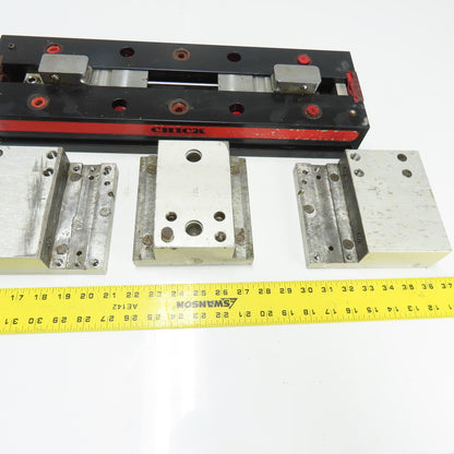 Chick 5QL1550 Qwik-Lok 6" Aluminum Double Lock Machinist Vise 19-3/4" OAL