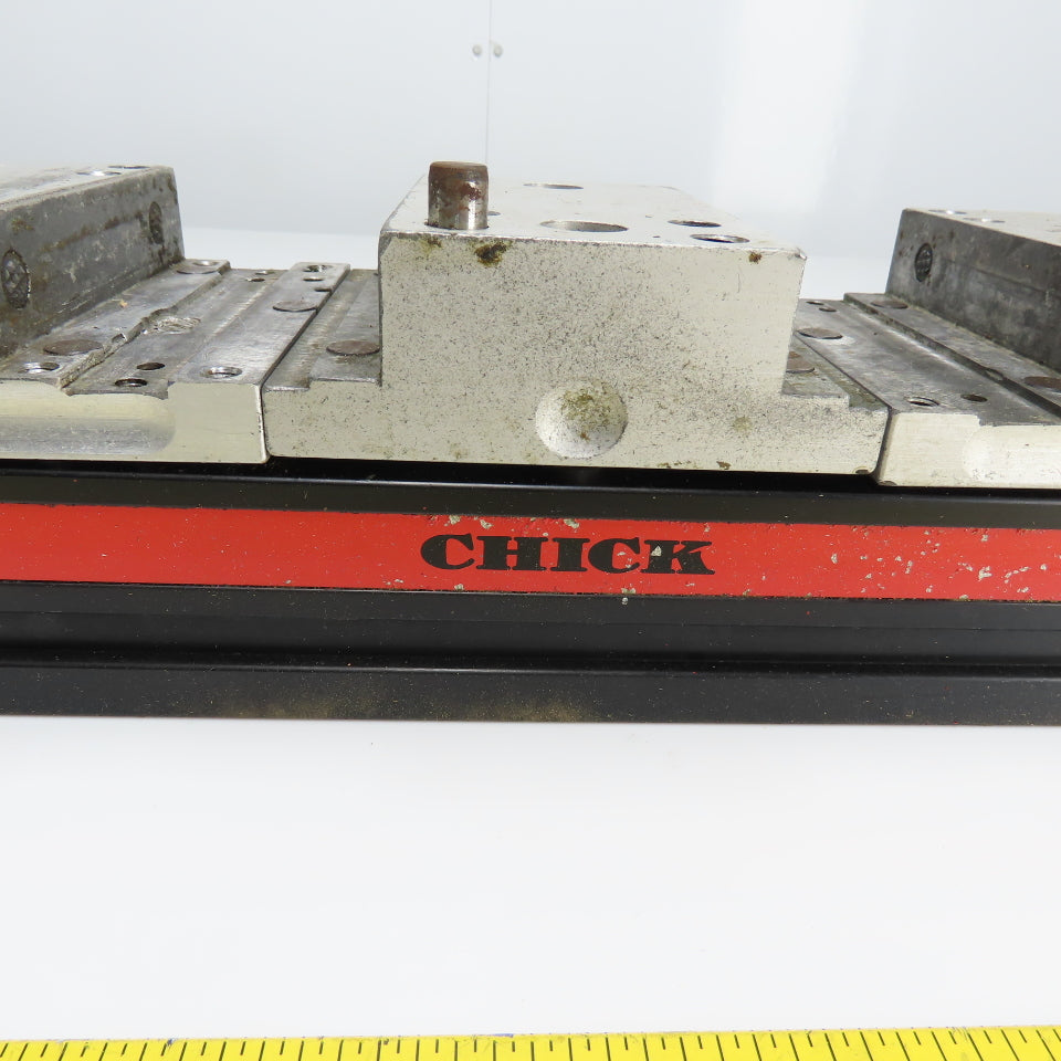 Chick 5QL1550 Qwik-Lok 6" Aluminum Double Lock Machinist Vise 19-3/4" OAL