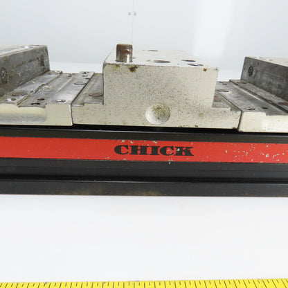 Chick 5QL1550 Qwik-Lok 6" Aluminum Double Lock Machinist Vise 19-3/4" OAL