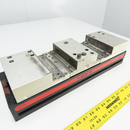 Chick 5QL1550 Qwik-Lok 6" Aluminum Double Lock Machinist Vise 19-3/4" OAL