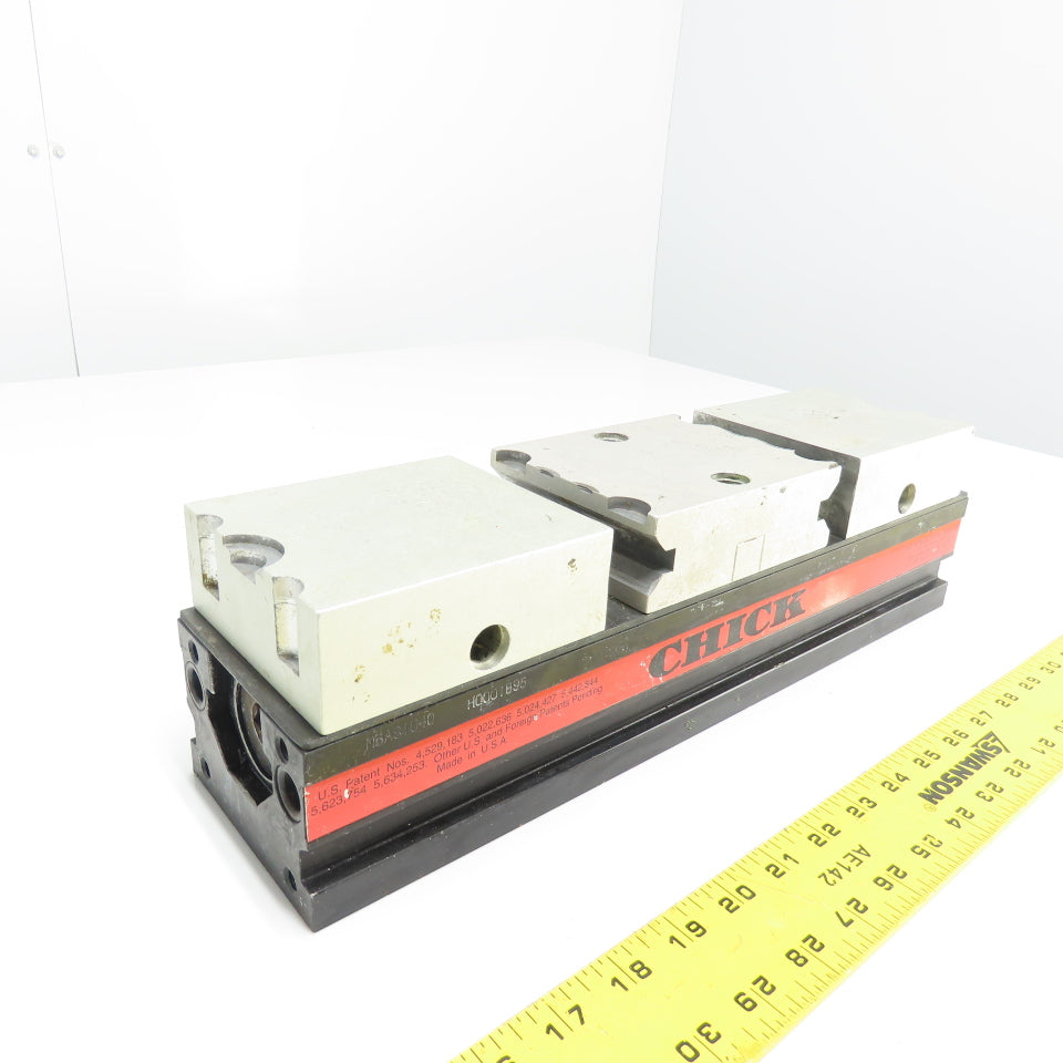 Chick MBAS1040 Qwik-Lok 4" Aluminum Double Locking Precision Machinist Vise