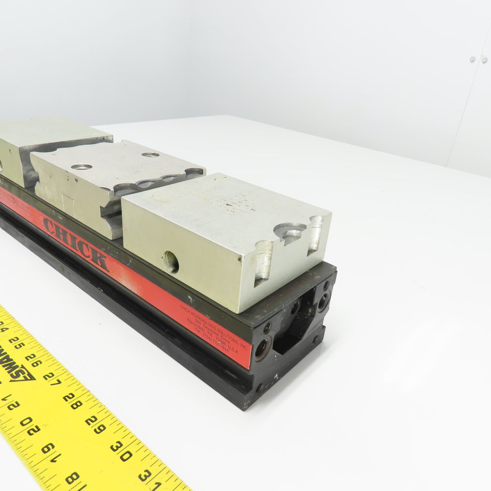 Chick MBAS1040 Qwik-Lok 4" Aluminum Double Locking Precision Machinist Vise