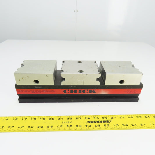 Chick MBAS1040 Qwik-Lok 4" Aluminum Double Locking Precision Machinist Vise