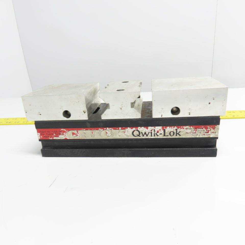 Chick MBAS1030 Qwik-Lok 4" Aluminum Double Locking Precision Machinist Vise