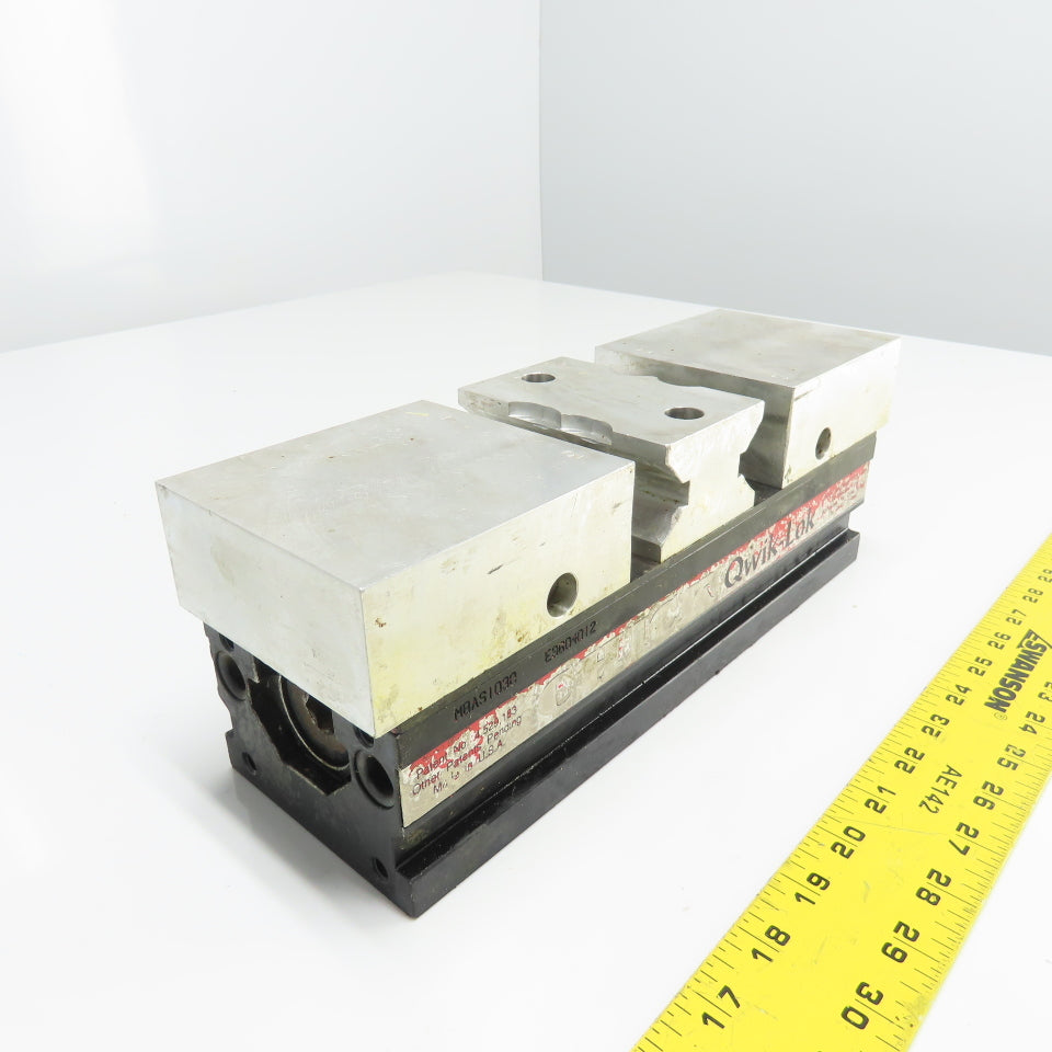 Chick MBAS1030 Qwik-Lok 4" Aluminum Double Locking Precision Machinist Vise
