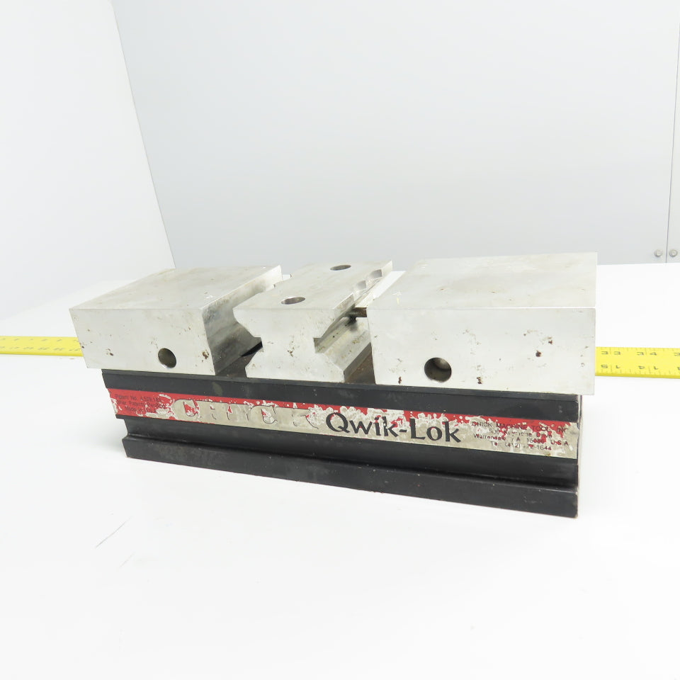 Chick MBAS1030 Qwik-Lok 4" Aluminum Double Locking Precision Machinist Vise