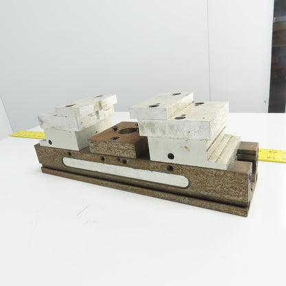 4" Aluminum Jaws Double Locking Precision Machinist Vise 16" OAL