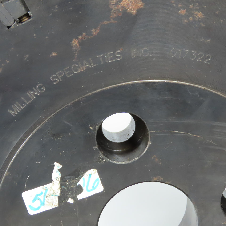 Milling Specialties 123T071123 017322 Indexable Insert Milling Cutter 11" OD