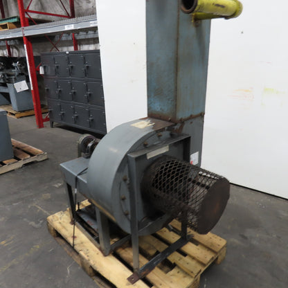 Dayton 3C107A 15HP Belt Driven Centrifugal Blower 19-1/8" 230/460V 3Ph Tested