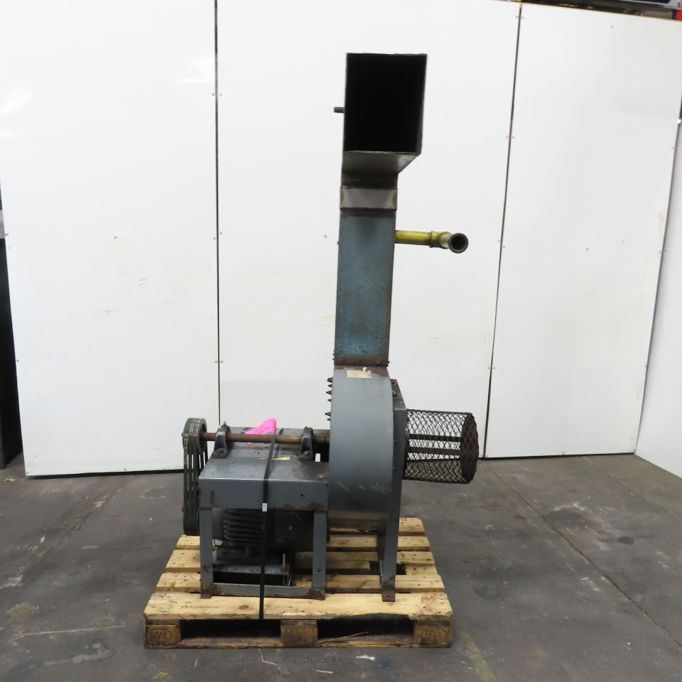 Dayton 3C107A 15HP Belt Driven Centrifugal Blower 19-1/8" 230/460V 3Ph Tested