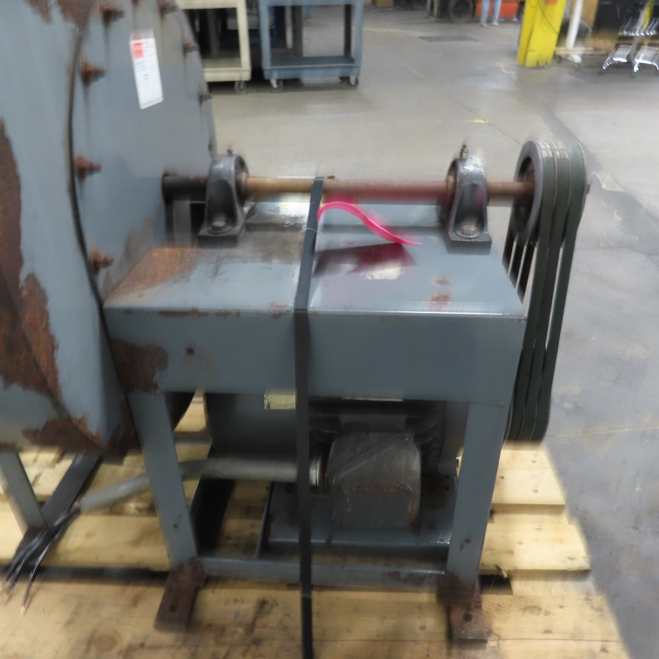 Dayton 3C107A 15HP Belt Driven Centrifugal Blower 19-1/8" 230/460V 3Ph Tested