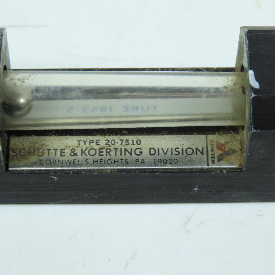 Schutte & Koerting Division Type 20-7510 Flow Sensor