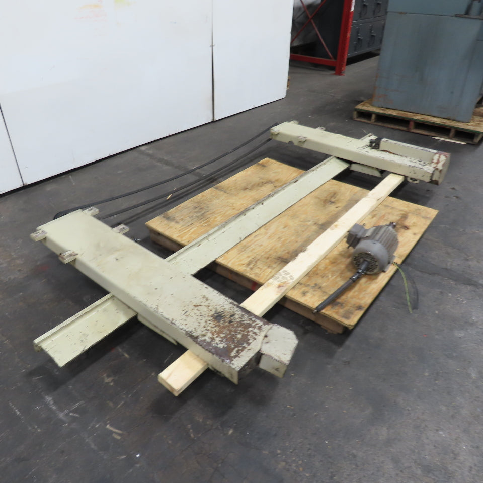 US Industrial 1025 Shear Electric Operated Back Guage Back Guage 0.55KW 440/220V