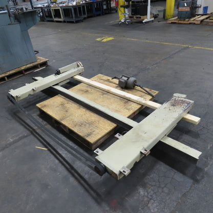 US Industrial 1025 Shear Electric Operated Back Guage Back Guage 0.55KW 440/220V