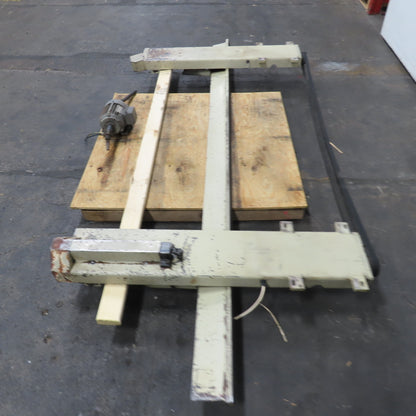 US Industrial 1025 Shear Electric Operated Back Guage Back Guage 0.55KW 440/220V