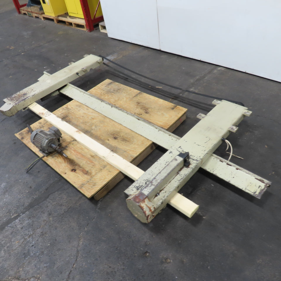 US Industrial 1025 Shear Electric Operated Back Guage Back Guage 0.55KW 440/220V