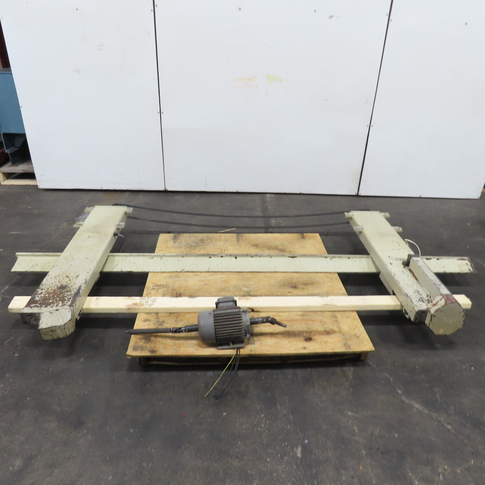US Industrial 1025 Shear Electric Operated Back Guage Back Guage 0.55KW 440/220V