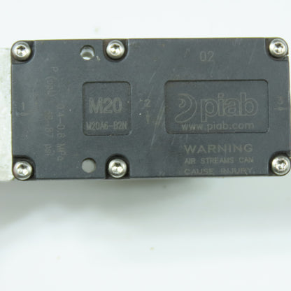PIAB M20A6-B2N M20 Vacuum Pump Mini 58-87PSI 0.4-0.6MPa