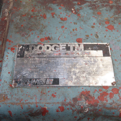 Dodge TR800A 86.5:1 Ratio Inline Gear Reducer 21.6Hp Max 20RPM Output