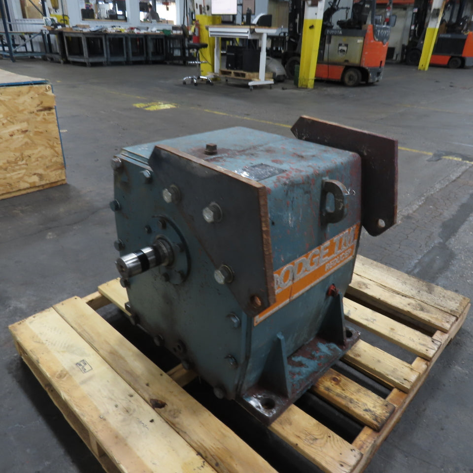 Dodge TR800A 86.5:1 Ratio Inline Gear Reducer 21.6Hp Max 20RPM Output