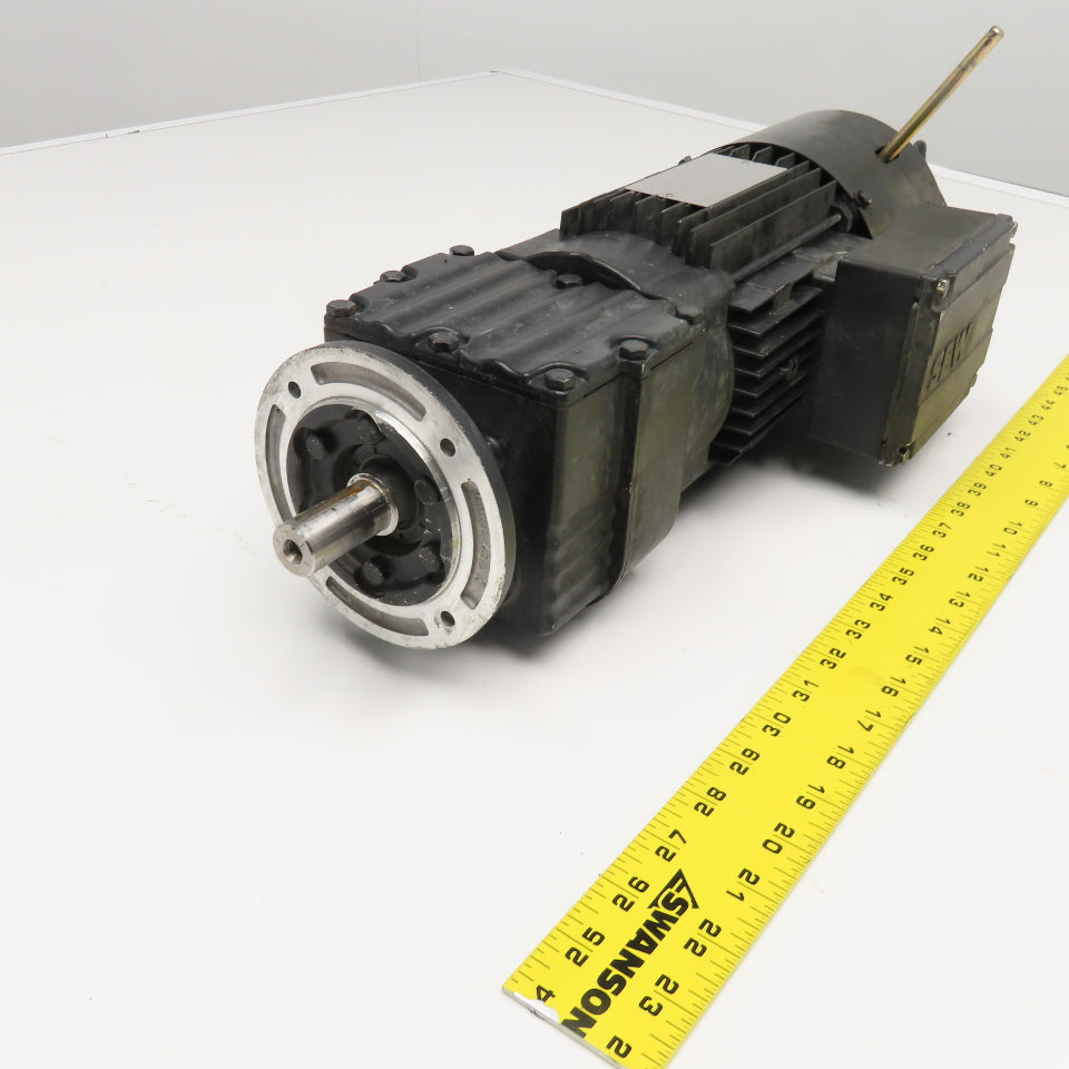 Sew RF17DT80K4/BMG/HR 5.09:1 Ratio Gear Motor W/ Brake 133/260V 267RPM