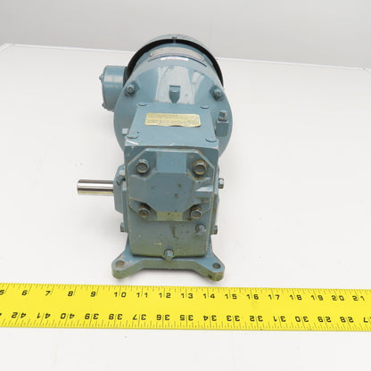 Electra Motors 10:1 Ratio 3/4Hp 230/460V 3Ph RH 173RPM Output Gear Motor