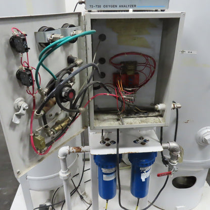Balston 75-96 Nitrogen Generator System with Oxygen Analyzer 120VAC 1Ph