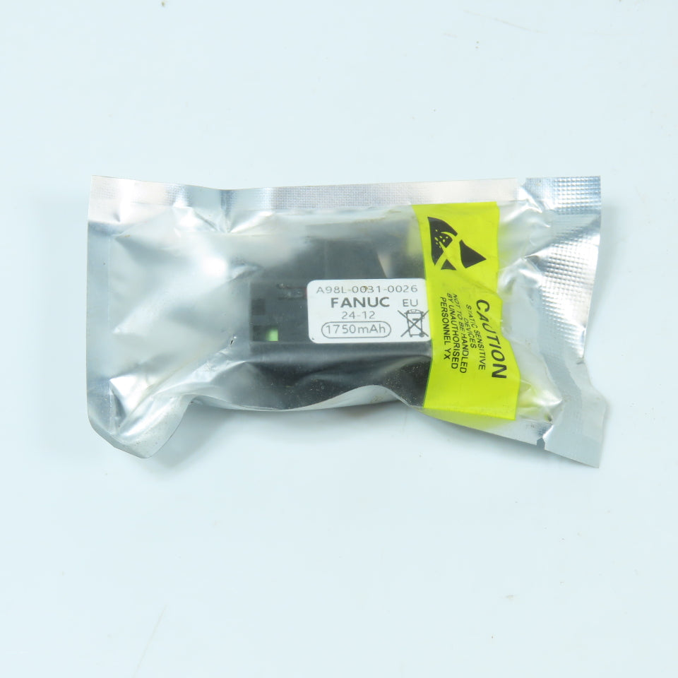 FANUC A98L-0031-0026 1750mAh Battery