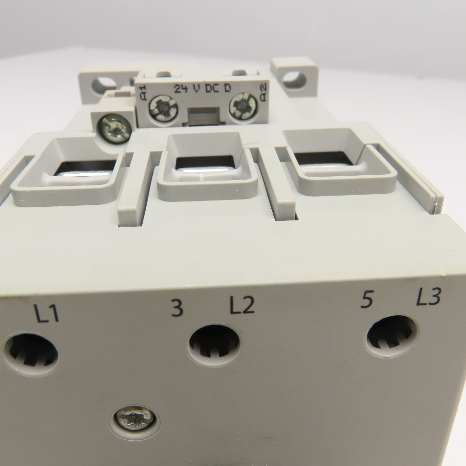 Allen Bradley 100-C60D00 Contactor 600VAC 3Ph 55Hp Max 24VDC Coil