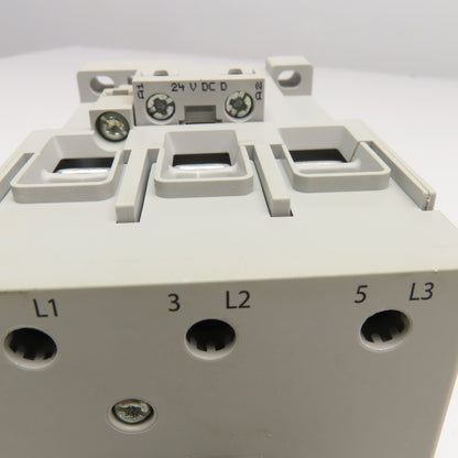 Allen Bradley 100-C60D00 Contactor 600VAC 3Ph 55Hp Max 24VDC Coil