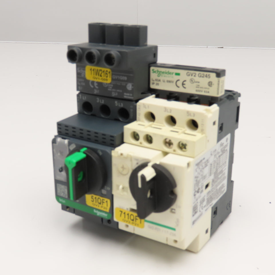 Schneider GV2-P21 GV2P20 Reversing Motor Starter Assembly 600V 20Hp