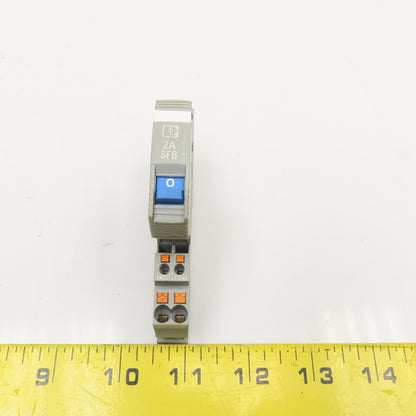 Phoenix Contact CB TM1 2A SFB 2A Thermal Magnetic Circuit Breaker W/ Socket
