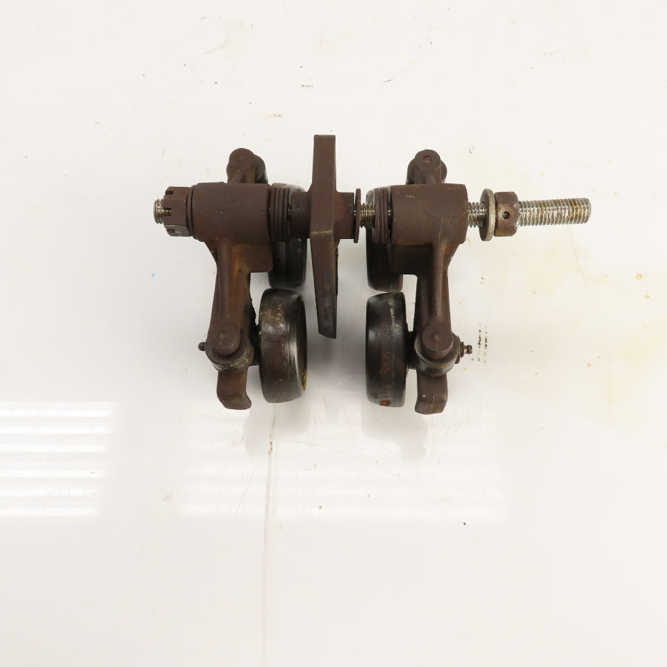 Jervis B Webb Overhead Trolley Assembly 1/2 Ton 3-1/2" to 5-1/2"