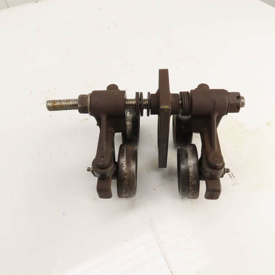 Jervis B Webb Overhead Trolley Assembly 1/2 Ton 3-1/2" to 5-1/2"