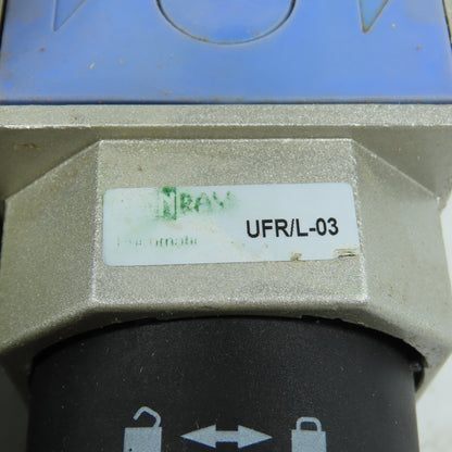 UFR/L-03 Compressed Air Filter Regulator Lubricator (FRL) Unit 1.0MPa 3/8"