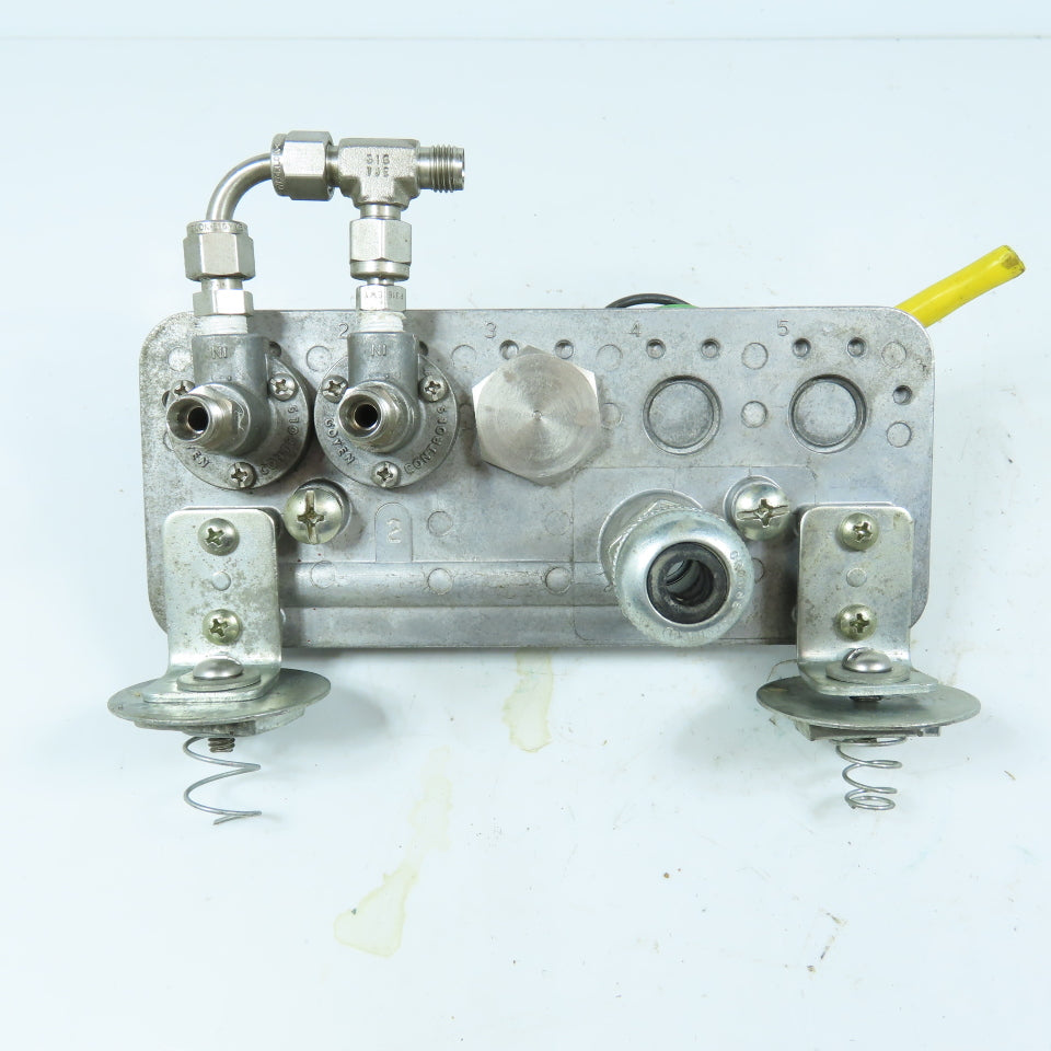 Goyen RCA 3D2 Dual Valve Assembly W/ Mount Plate