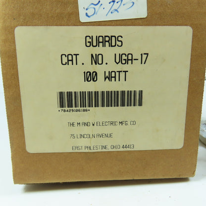M & W Electric VGA-17 Light Bulb Guard For 100 Watt Bulb