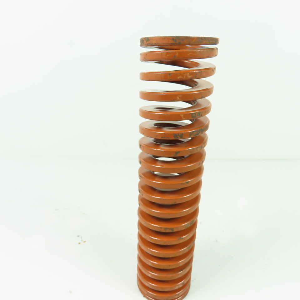 1-15/16" OD x 1" ID Flat Wire Compression Orange Die Spring 8" OAL