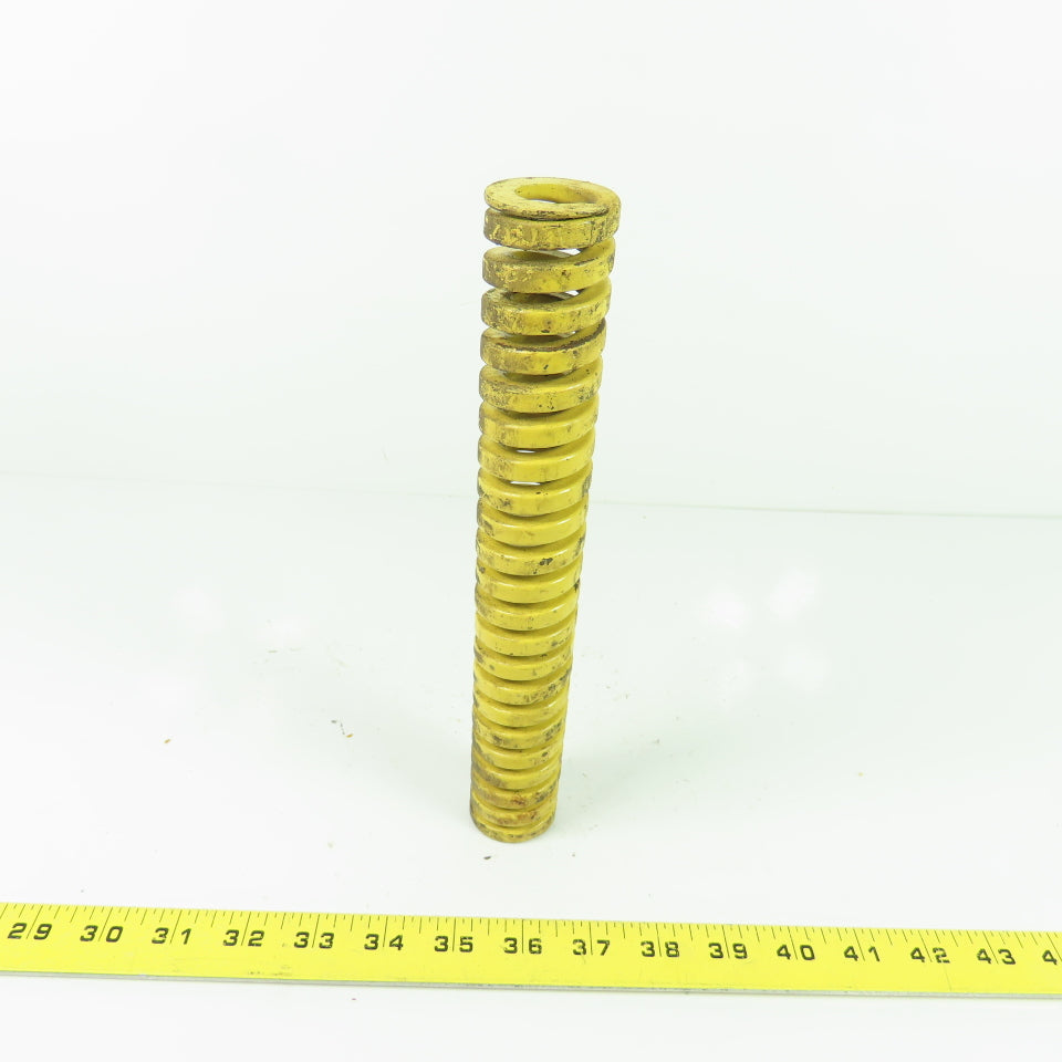 1-1/2" OD x 13/16" ID Flat Wire Compression Orange Die Spring 10" OAL