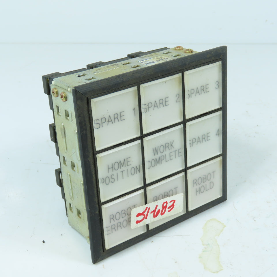 IDEC SLC 30N Robot Control Panel/Switch Assembly SLDN-3DH