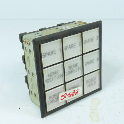 IDEC SLC 30N Robot Control Panel/Switch Assembly SLDN-3DH